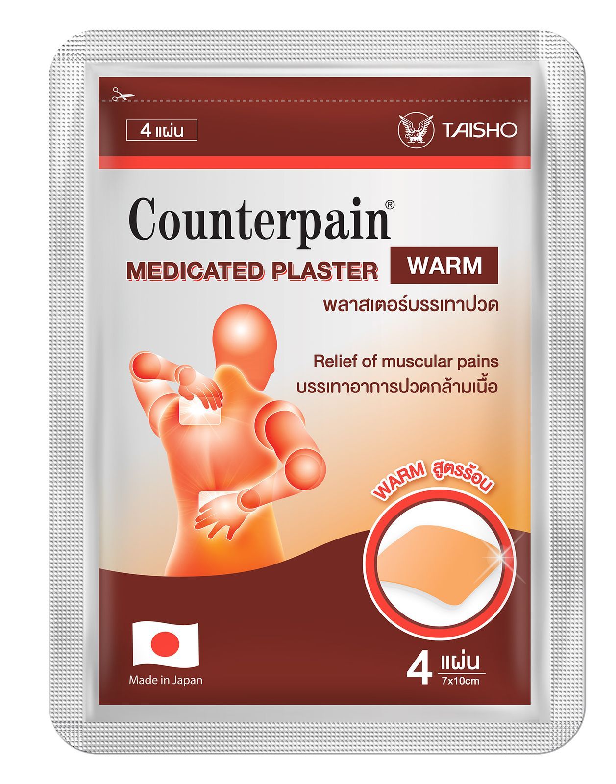 UNTERPAIN PLASTER HOT